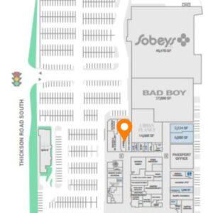 Whitby mall map